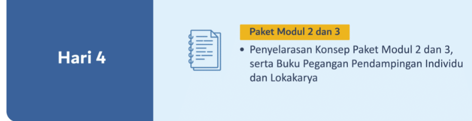 Pembekalan Pengajar Praktik, Hari Keempat