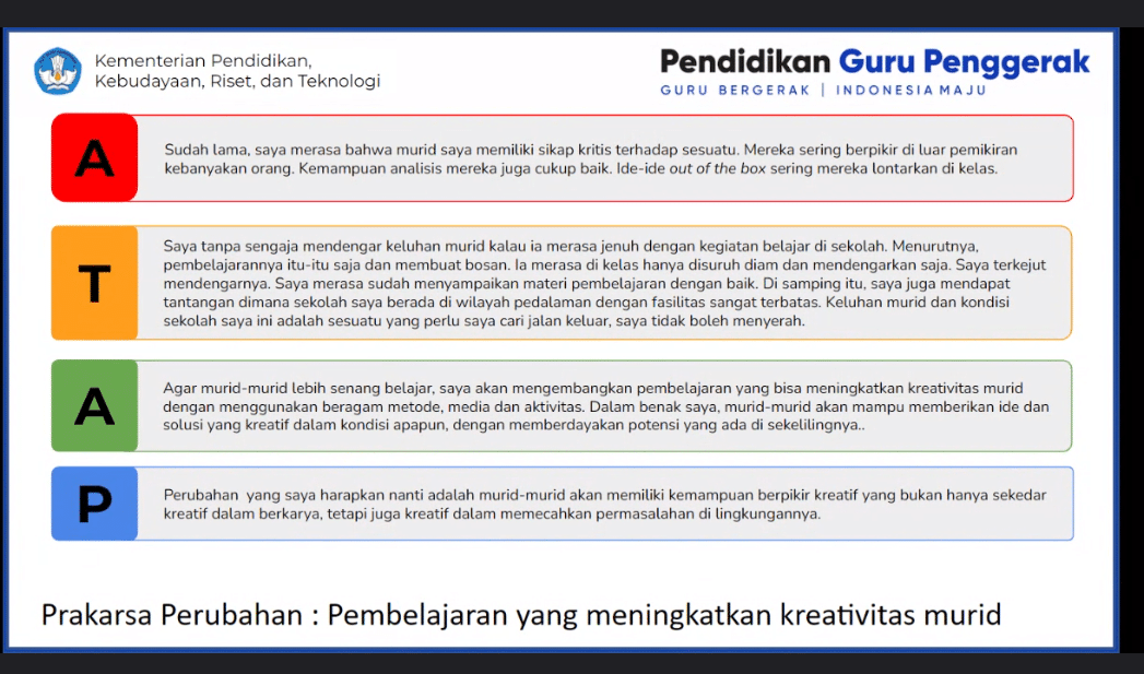 Meningkatkat Kreativitas Murid