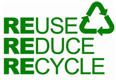 Reuse, Reduve, Recycle